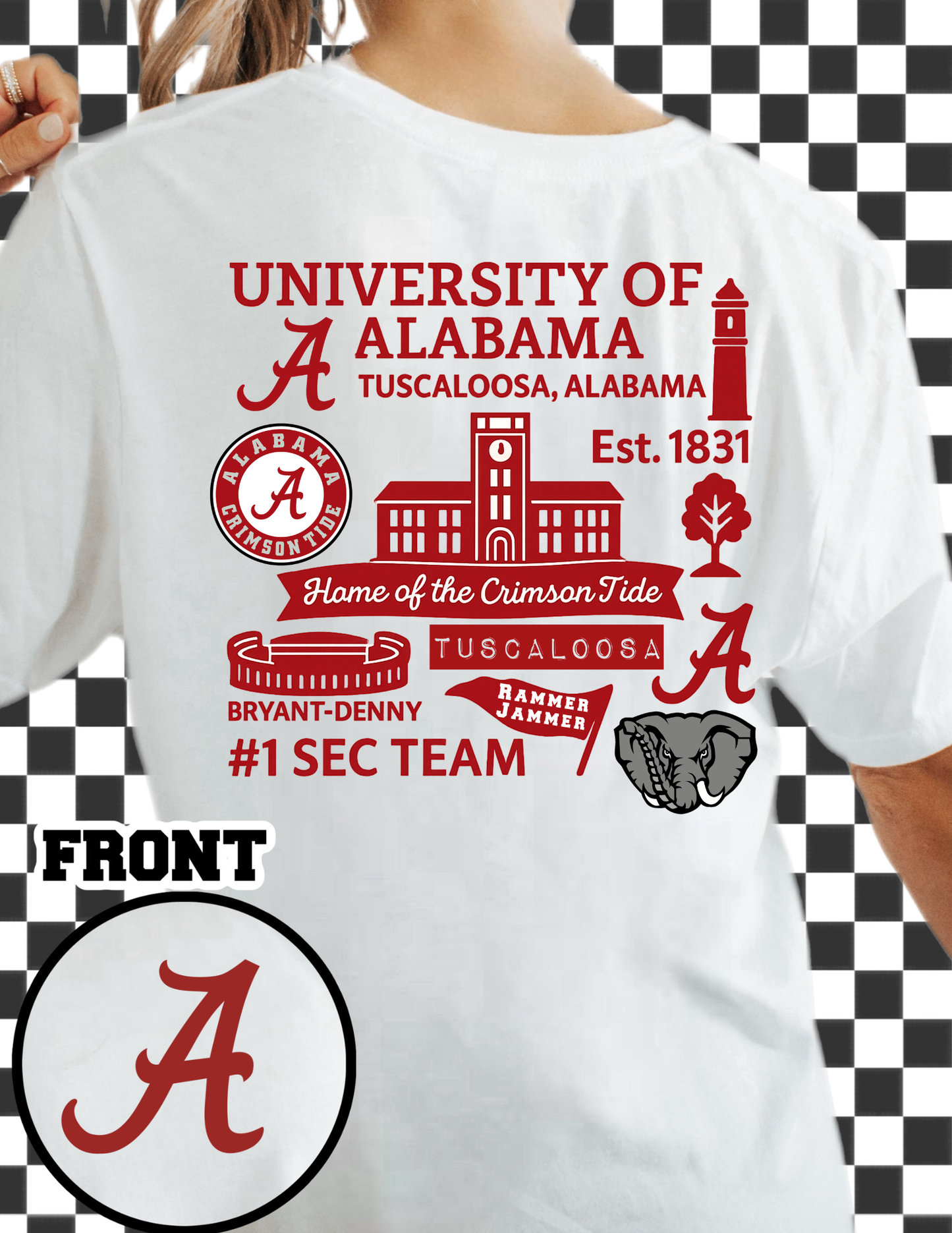 U of Alabama (front&Back)