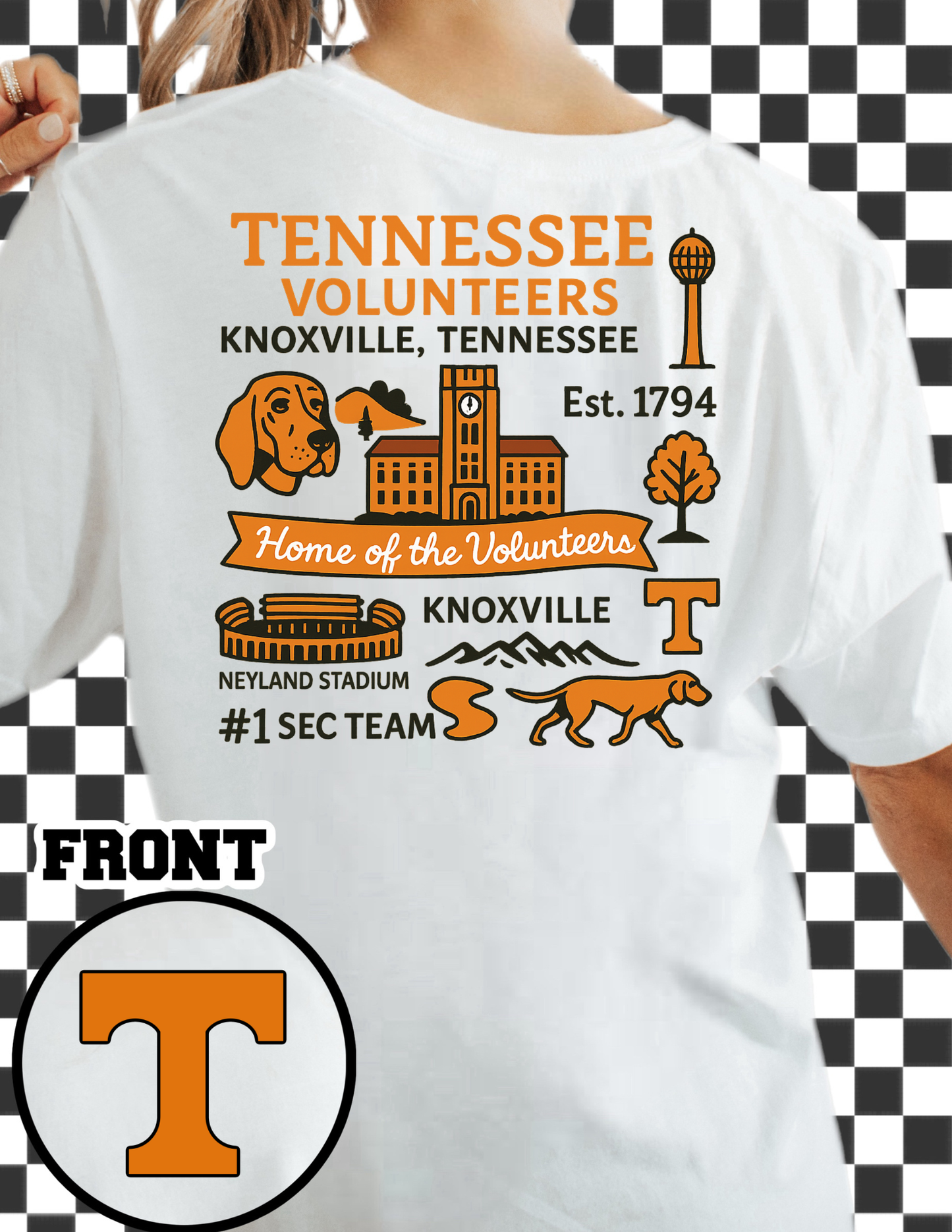 U of Tennessee (front&Back)