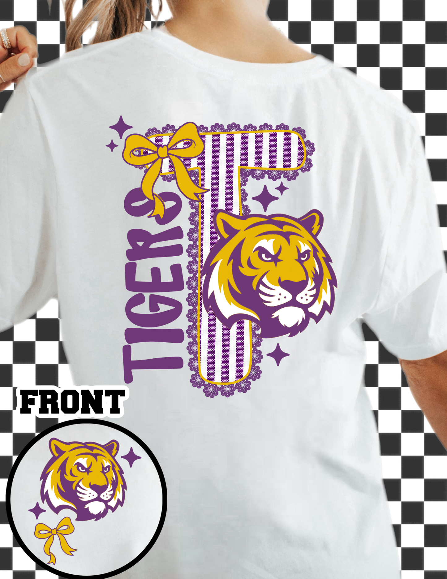 Tigers (purple) (front&Back)