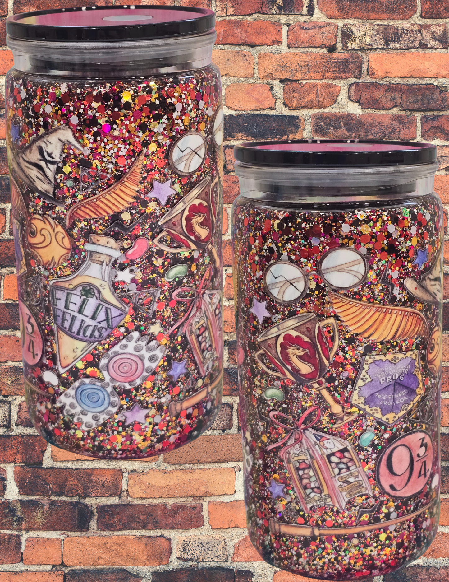 HP Inspired Glitter Cup
