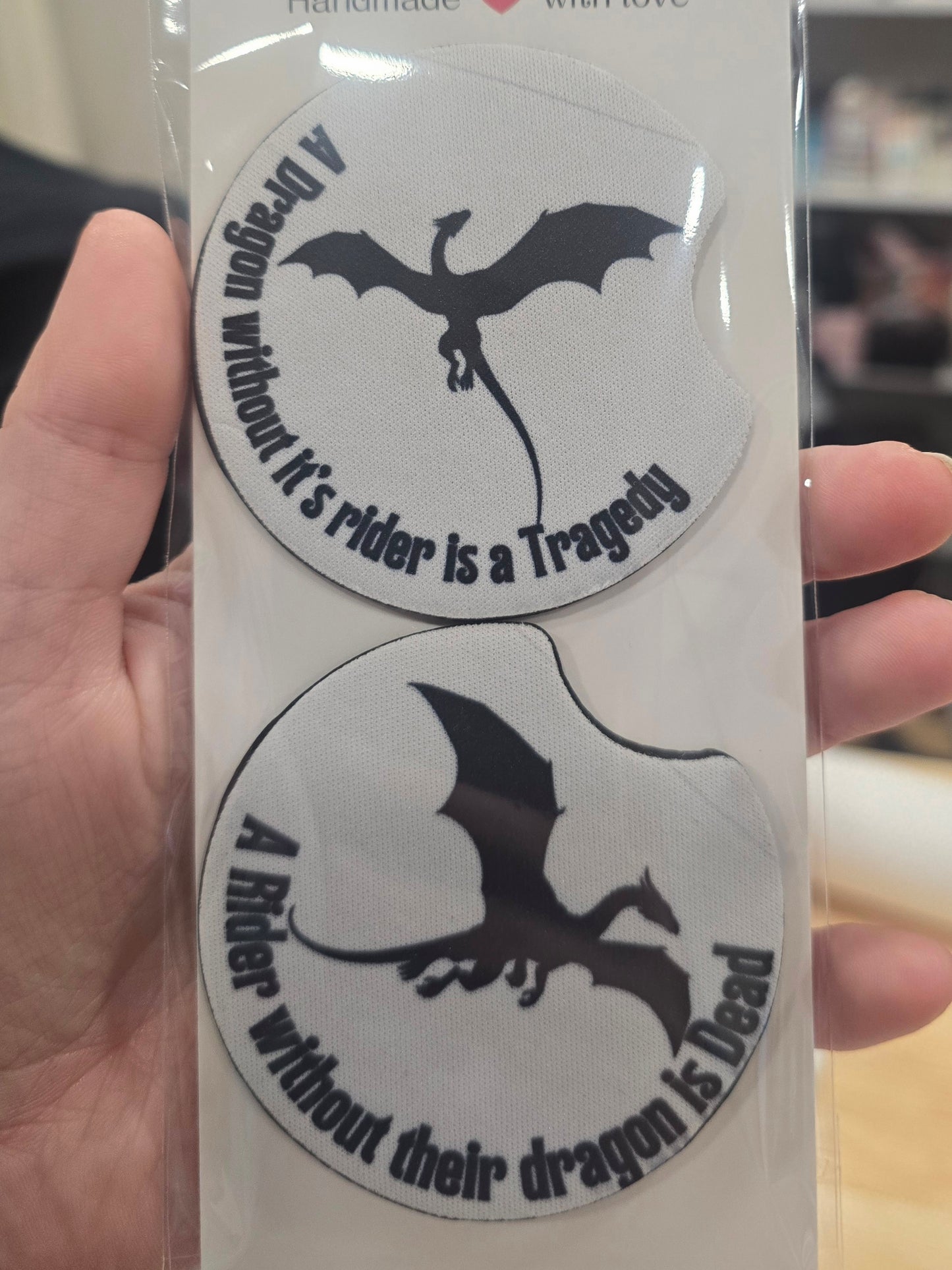 4th Wing Car Coasters