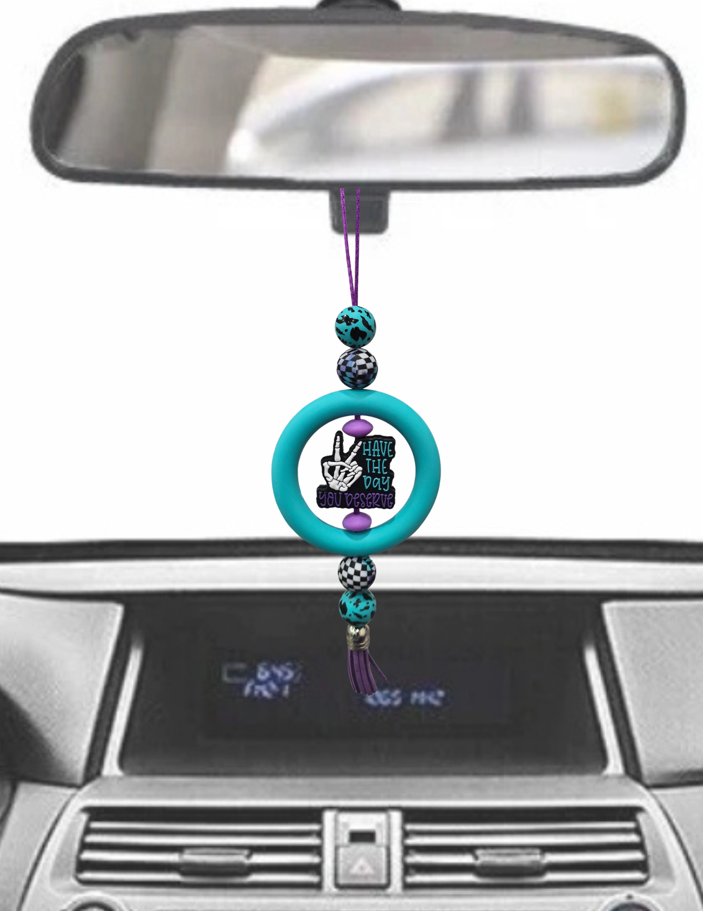 Day You Deserve Rearview Mirror Charm