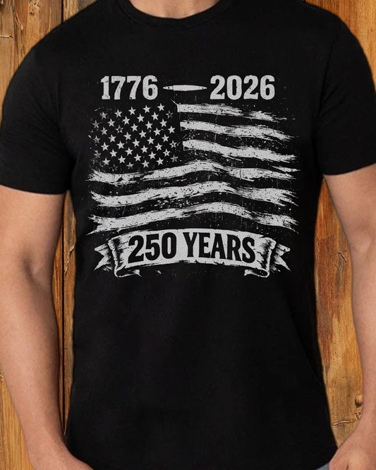 1776-2026 Flag (front only)