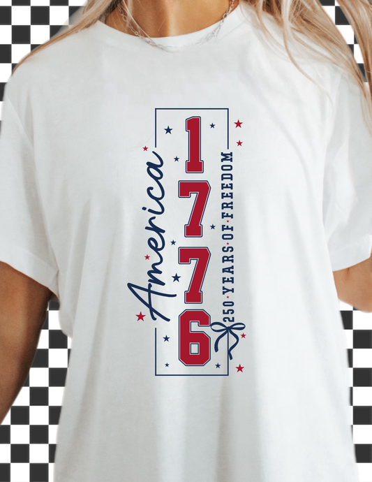 America 250 Years Vertical