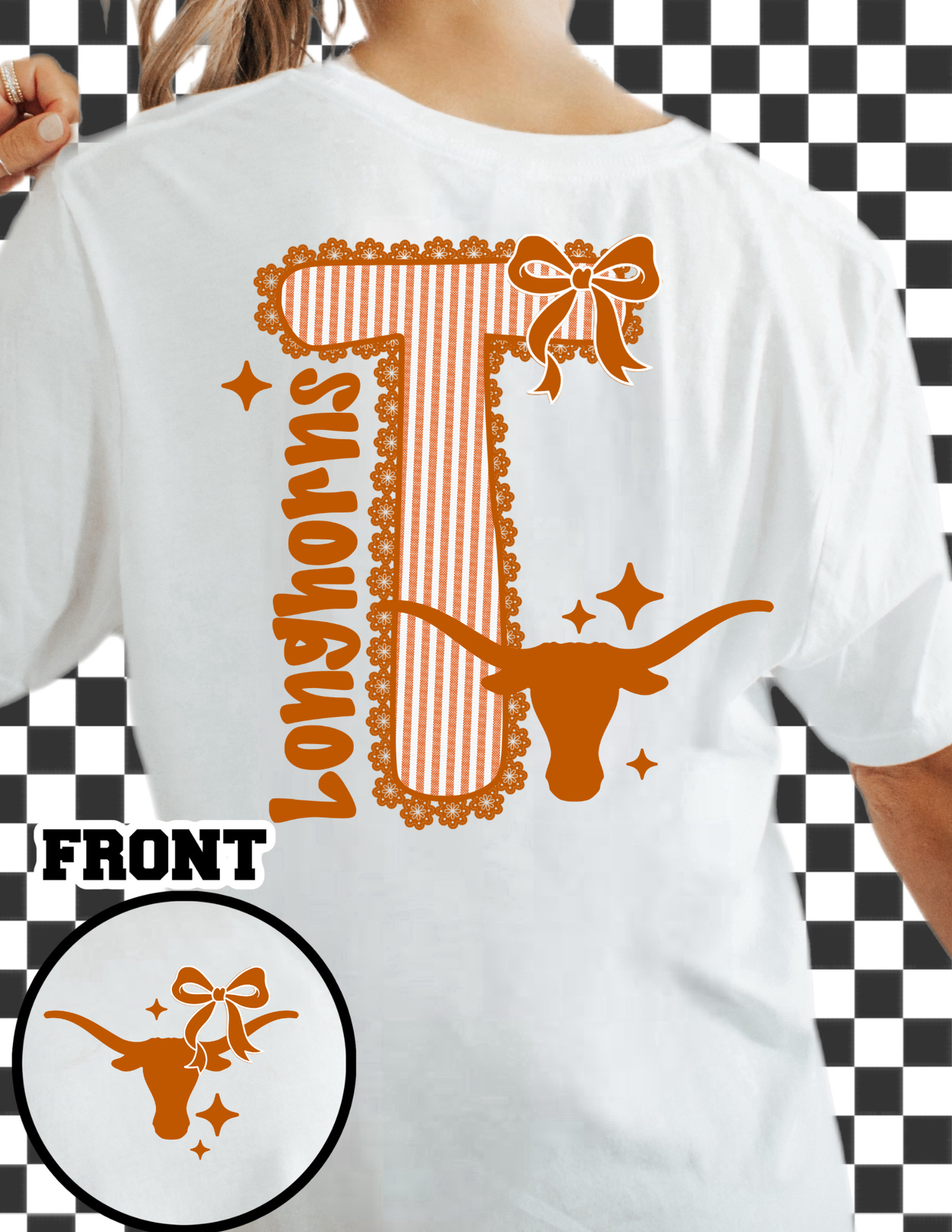 Longhorns front&Back)