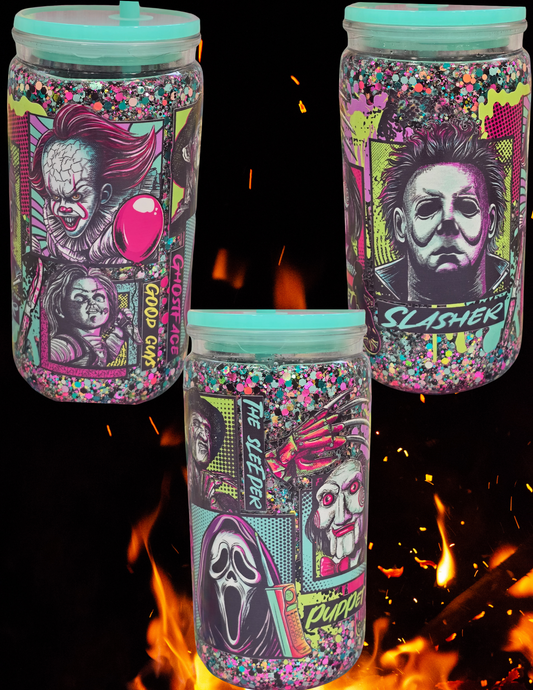 Horror Boys Glitter Cup