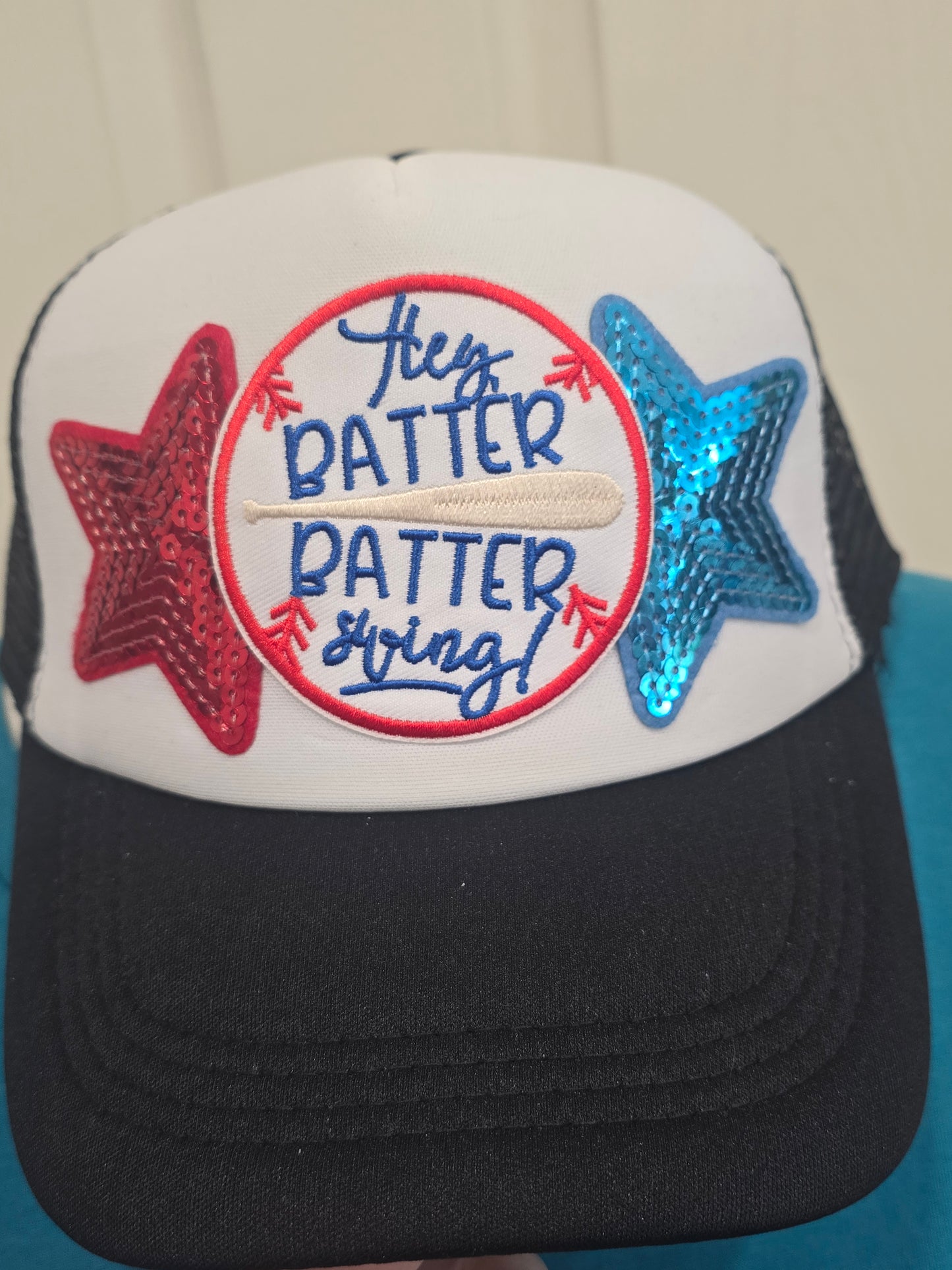 Black Unbranded - Hey Batter Batter (Patch)