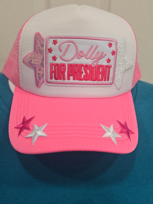 Pink Unbranded- Dolly for President (Patch)