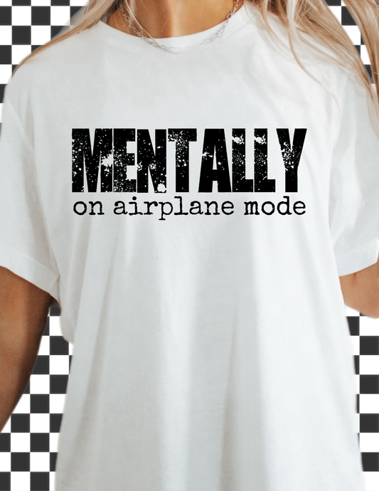 Mentally on Airplane Mode